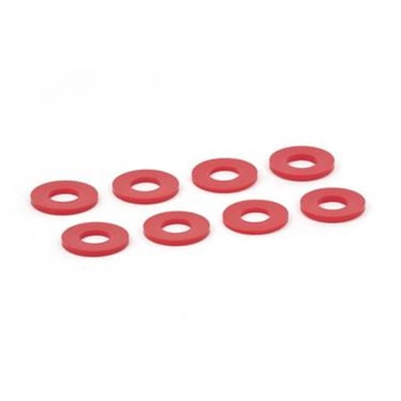 Geared2Golf KU71074RE Red D-Ring And Shackle Washer, PK8 GE90289